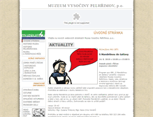 Tablet Screenshot of muzeumpe.cz